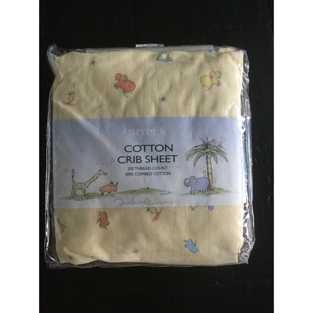 New‎ Vintage Carters Real Love John Lennon Crib Sheet (E13) A